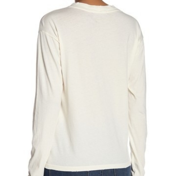 NWT | n:PHILANTHROPY Cage Distressed Long Sleeve L - Picture 2 of 2